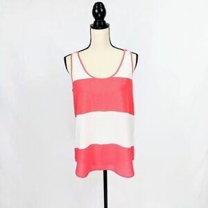 French Connection Bold Block Striped Tank
